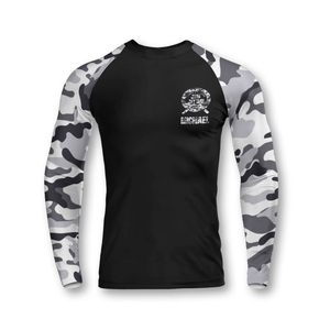 Wholesale Compression Long Sleeve Rashguard Top <b>for</b> Men and <b>Women</b> with Sublimation Print Breathable Fabric Custom Logo Available - Product Image 5