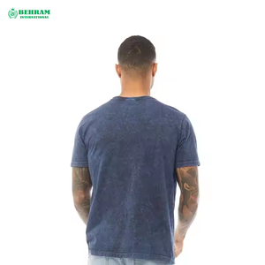 T-shirt Homme Coupe Droite Épaules Tombantes 240 GSM Haute Qualité en Mélange Bambou/Coton Séchage Rapide Écologique Décontracté - Product Image 2