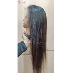 Perruque de cheveux humains vierges lace frontale closure - Product Image 2