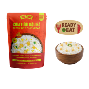 Arroz fresco, garbanzos, sin gluten, listo para comer, reemplazo de comida de Vietnam ST25, arroz, comidas aptas para microondas, comida vegetariana - Product Image 3