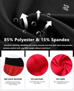 Collants de compression à haute élasticité pour hommes pour l'entraînement en salle de sport, leggings de compression actifs pour hommes - Product Image 3