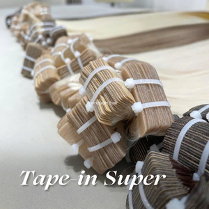 ผมเวียดนามมาตรฐานส่งออกแบบเทปติด ใช้เทคนิคสลาฟ สำหรับการค้าขายต่อผมแท้ - Product Image 2