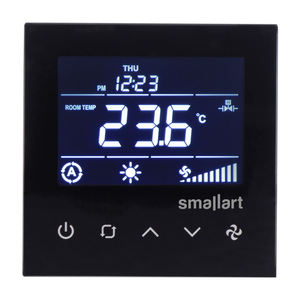 Termostato de Encendido/Apagado Smallart T3045.11B AC 220V Modbus RTU Táctil para Sistemas de Ventilación de Bobina de Ventilador HVAC para Hoteles, Hospitales, Baños y Almacenes - Product Image 2