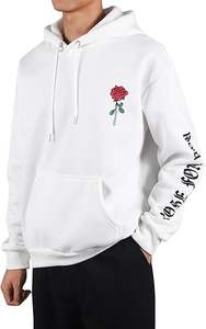 Sudadera con capucha Sherpa de alta calidad para hombre, ropa de abrigo de invierno personalizada, sudadera borrosa de manga larga con bolsillo acogedor, forro polar estampado - Product Image 5