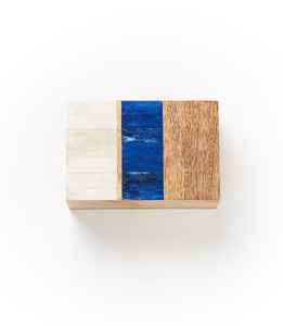 Resin and <b>wood</b> Jewelry Box with Bone Inlay Polished Nautical Love Style for Home Decoration by faizacraft - Product Image 2