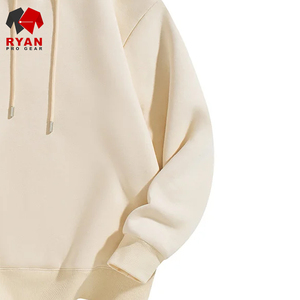 Sudadera con Capucha Personalizada con Logotipo Frontal Ryan Pro Gear para Hombre, Lista para el Invierno, Tejido Transpirable de Felpa de Poliéster/Algodón - Product Image 2