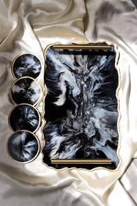 ORGANISATION DE SNACK SUR PLATEAU FAIT À LA MAIN UTILISÉ DANS L'Hôtel et la Maison meilleure qualité et fait à la main utilisé maison et hôtel - Product Image 3