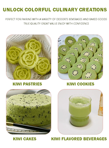 100% натуральный чистый порошок киви 100 г – порошок киви для смузи, коктейлей, выпечки и напитков, без консервантов - Product Image 6