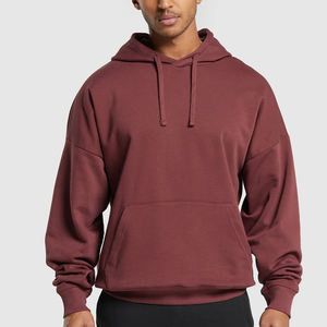 Sweat à capuche en molleton de coton 100% de haute qualité avec logo personnalisé, sweat à capuche surdimensionné pour homme, hiver, créez votre propre design avec service OEM - Product Image 1