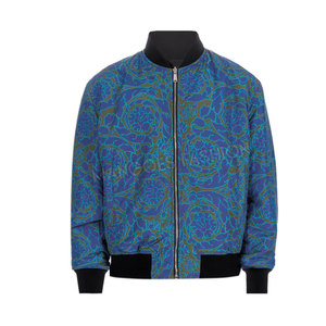 Chaqueta Jacquard de diseño de fábrica de ropa informal Diseño personalizado Logotipo frontal para hombre Estilo de calle principal de Pakistán - Product Image 1