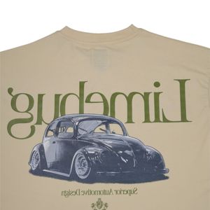 DTF Print Wholesale Premium Quality Logo personnalisé 100% Cotton T-Shirt unisexe DTG Print Drop Shoulder Oversized Tee Shirt - Product Image 4