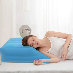 Inflatable hình thang footstool <span class=keywords><strong>Wedge</strong></span> gối cho chân độ cao trở lại hỗ trợ di động thoải mái đệm | Made in Indonesia - Product Image 4