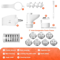 Accessoire de cuisine personnalisé pour machine à pâtes KitchenAid, accessoires pour machine à pâtes avec 7 plaques à pâtes interchangeables pour KitchenAid