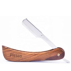 La Mejor Compañía Pissco: Navaja de Afeitar Manual Recta con Hoja Intercambiable, Fabricada por Pissco - Product Image 1