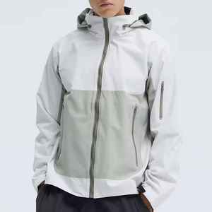 <b>Men's</b> Winter High Street Waterproof Hooded <b>Jacket</b> Two Tone DWR Breathable <b>Lightweight</b> Outdoor with Customized Colors - Product Image 1