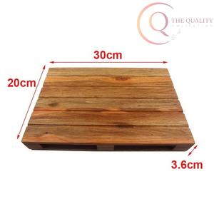 Plateau de service en bois naturel durable et non toxique, couleurs personnalisables, forme irrégulière, pour une vie durable, décoration de la maison, repas - Product Image 2