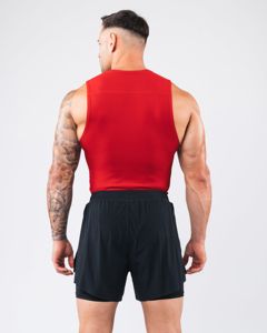 Débardeurs sans couture de grande taille pour hommes vêtements de fitness en polyester pour hommes vêtements d'extérieur pour la course à pied chemises d'entraînement - Product Image 2