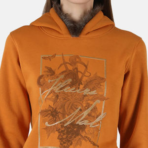 Pull à capuche à manches longues pour femmes Logo personnalisé imprimé respirant Street Wear hiver Style décontracté sweats col à capuche - Product Image 6