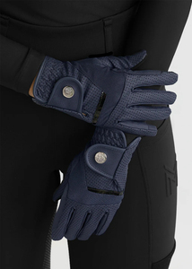 Gants d'équitation en cuir professionnel ultra respirants, nouvelle collection, prix de gros, logo personnalisé, pour l'hiver. - Product Image 4