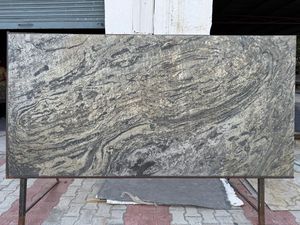 Grande dalle de granit vert mat, panneau mural en ardoise, pierre naturelle, salle de bain, hôtel, appartement, villa, garantie 2 ans, antistatique, 3 mm - Product Image 5
