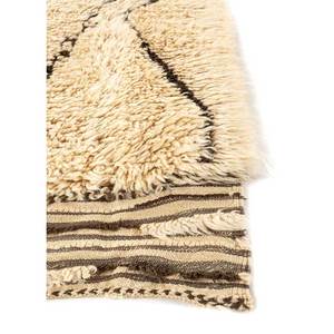 Alfombra de Lana Anudada a Mano Zuri Gold Paem-359, Diseño Geométrico Clásico, Rectángulo Grande para Uso en el Hogar, para Sala de Estar o Dormitorio - Product Image 4