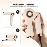 Nouvelle Tendance 2026 Sèche-cheveux Professionnel Rapide pour Salon, Ensemble Brosse Soufflante à Air Chaud, Sèche-cheveux à Air Froid One-Touch