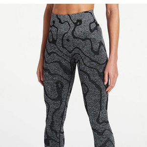 Leggings de sport pour femmes en coton 100% respirant pour l'hiver, sur mesure, très demandés, vêtements de fitness, taille adulte, leggings de yoga - Product Image 3