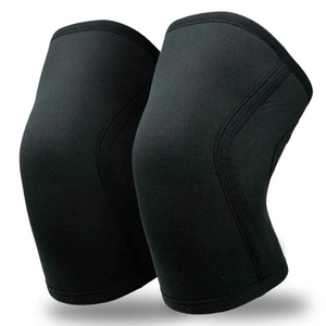 Genouillères légères en tissu élastique de qualité supérieure offrant une flexibilité, un confort et un soutien maximum pendant l'exercice. - Product Image 2
