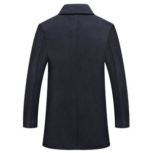 Men Classic <b>Trench</b> Coat Cotton Blend <b>Waterproof</b> Long Jacket Bulk Supply - Product Image 2