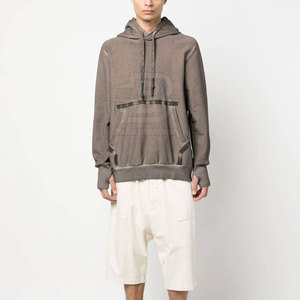 Sweat à capuche à manches longues délavé à l'acide pour hommes fabriqué en usine Nouveau Style Streetwear Plus Size Slim Fit Winter Collection - Product Image 4