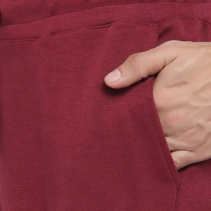 Chándal OEM personalizado para hombre, chándal de 2 piezas con cremallera, sudadera con capucha y Jogger, algodón sólido, respetuoso con la maternidad - Product Image 4