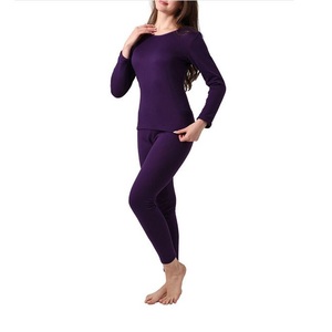 ชุดลองจอนผู้หญิง ชุดชั้นในกันหนาว ระบายอากาศ แห้งเร็ว ผลิตจากเส้นใยไม้ไผ่ 100% เนื้อผ้าบางเบาเหมือนผิวหนัง สำหรับฤดูหนาว ผู้จัดจำหน่าย BD - Product Image 5