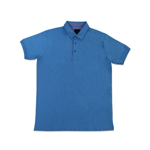 Nuevo diseño de moda 100% algodón Polo camiseta botón cuello soporte corto de talla grande verano Jersey patrón liso Logo OEM ODM trabajo - Product Image 5