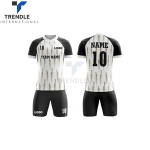 Nuevo Conjunto de Uniforme de Fútbol Unisex, la Mejor Calidad, Hecho a Medida, Transpirable, 100% Poliéster, Nombre del Equipo, Entrenamiento Deportivo, Pantalones Cortos - Product Image 4