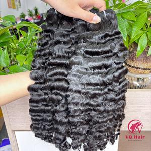 Top Tendances Coiffures Brut Birman Bouclés Cheveux Vietnamiens 100% Cheveux Bruts Un Donneur Double Tiré Meilleur Prix Dropship Disponible - Product Image 3