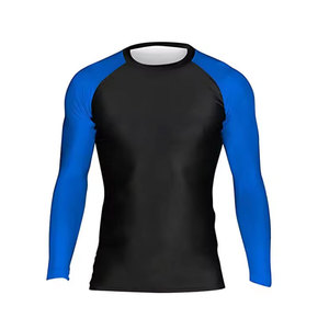 Rashguard personnalisé à manches longues pour homme, haute qualité, compression, logo imprimé pour MMA, tissu Spandex/Polyester 180g, impression numérique - Product Image 5