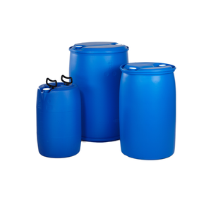 Tambor de plástico de 220L con tapa extraíble, versátil y fiable para almacenamiento químico y farmacéutico - Product Image 2