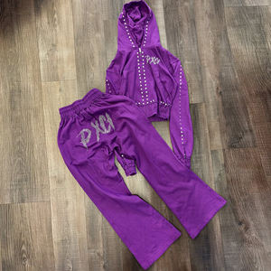 2025 pantalones de chándal con capucha conjuntos de Jogger pantalones Cargo chándales Unisex SweatSuits2 piezas conjunto Amir mujeres chándal precio razonable - Product Image 1