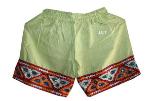 Precio de fábrica pantalón corto bohemio Hippie corto para mujer hecho a mano corto ropa de noche corto playa verano corto - Product Image 5