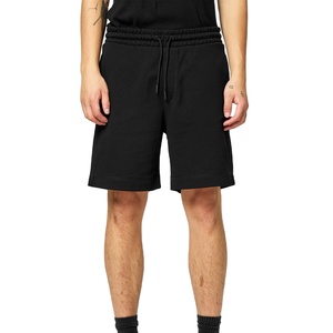 กางเกงขาสั้นผ้าฟลีซสำหรับผู้ชายผ้าคอตตอนผ้าขนแกะสีทึบแนวสตรีทสำหรับ100% สินค้ามาใหม่ - Product Image 4