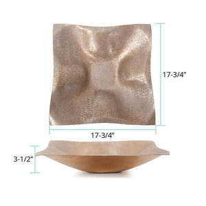 Cuenco decorativo de aluminio y Metal de alta demanda para el hogar y la cocina, último diseño, cuenco de mesa para servir frutas y postres de alta calidad - Product Image 2