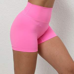 Vente en gros de shorts de fitness pour femmes taille haute sans couture pour le levage des hanches shorts de yoga à séchage rapide de style athlétique pour femmes - Product Image 4