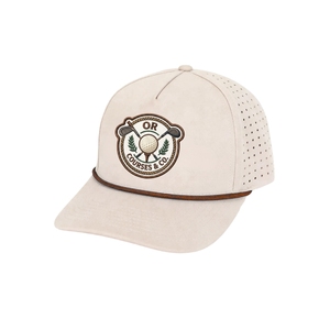 Gorras de Golf Impermeables con Logotipo Personalizado, Gorra Estructurada de 5 Paneles con Parche Bordado Personalizado, Fabricante OEM de Vietnam VN - Product Image 3
