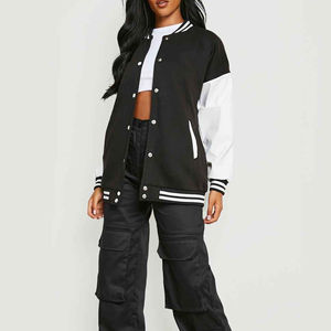 2025 Top haute qualité demande rue femmes vestes du Pakistan Varsity veste avec tenue décontracté haut court femmes Varsity veste - Product Image 4
