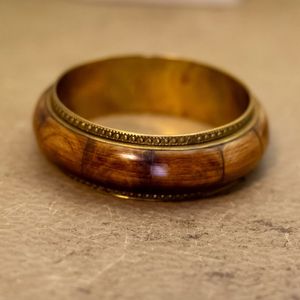 Brazalete de madera Pulsera Hecha a mano Forma redonda Brazalete de madera Elegante Pulsera de madera Regalo Pulsera Mujer - Product Image 5