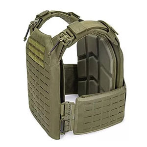 Veste tactique en vente chaude, couleur beige, solide, <span class=keywords><strong>porte</strong></span>-plaque robuste, fabriquée en nylon polyester Oxford durable - Product Image 3