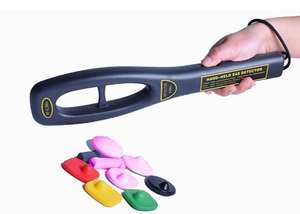 Toptan yüksek hassasiyet AM RF el dedektörü güvenlik yumuşak etiket sert etiketleri EAS RF 8.2MHz AM 58Khz el dedektör - Product Image 6