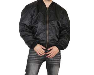 Blouson aviateur pour homme, style pilote, service personnalisé OEM, col montant, devant épais, respirant, hiver, toile extensible de haute qualité - Product Image 6