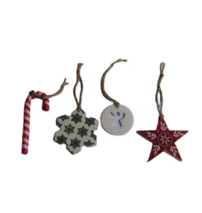 Alta calidad personalizado Navidad colgante Festival decoraciones hechas a mano antiguo hogar fiesta árbol X-mas decoraciones adornos - Product Image 4