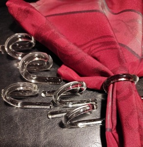 Anillos para Servilletas de Uso en Restaurantes y Hoteles, Venta al por Mayor, Acrílico Tejido a Mano, Ecológico, Duradero, en Existencia, Color Personalizado - Product Image 2